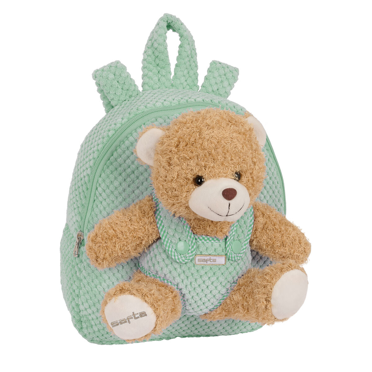 Rucsac pentru Copii Safta Urs de Pluș Turquoise 23 x 27 x 7,5 cm - Birou și papetărie, Material școlar și educațional