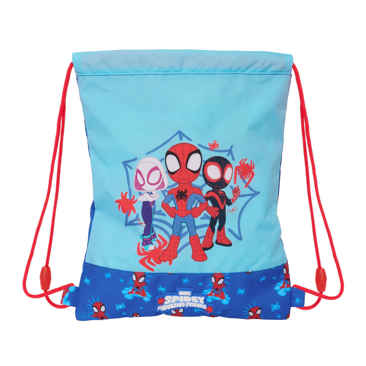 Geantă Rucsac cu Bretele Spidey Albastru 26 x 34 x 1 cm - Birou și papetărie, Material școlar și educațional