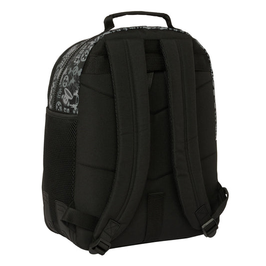 Ghiozdan Paul Frank Join the fun Negru 32 x 42 x 15 cm - Birou și papetărie, Material școlar și educațional