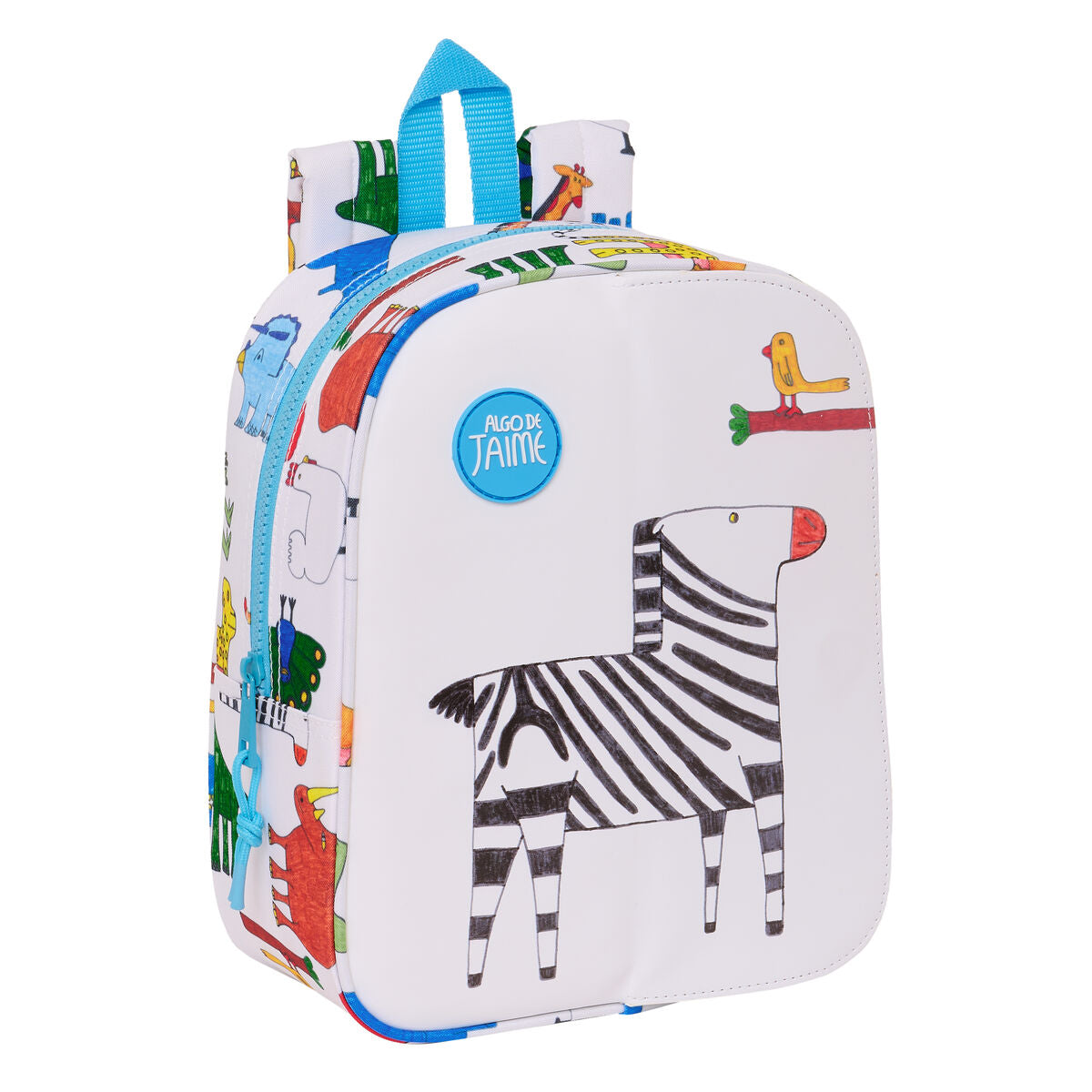 Rucsac pentru Copii Algo de Jaime Alb 22 x 27 x 10 cm - Birou și papetărie, Material școlar și educațional