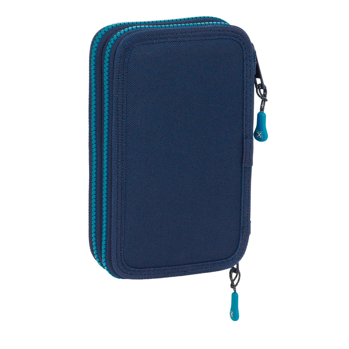Creion dublu Munich Nautic Bleumarin 12.5 x 19.5 x 4 cm 28 Piese - Birou și papetărie, Material școlar și educațional