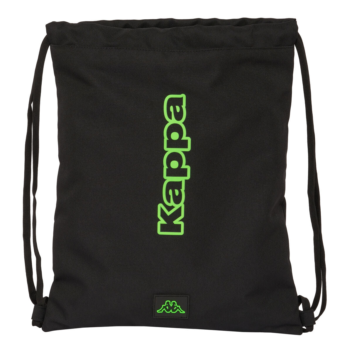 Geantă Rucsac cu Bretele Kappa Black Negru 35 x 40 x 1 cm - Birou și papetărie, Material școlar și educațional