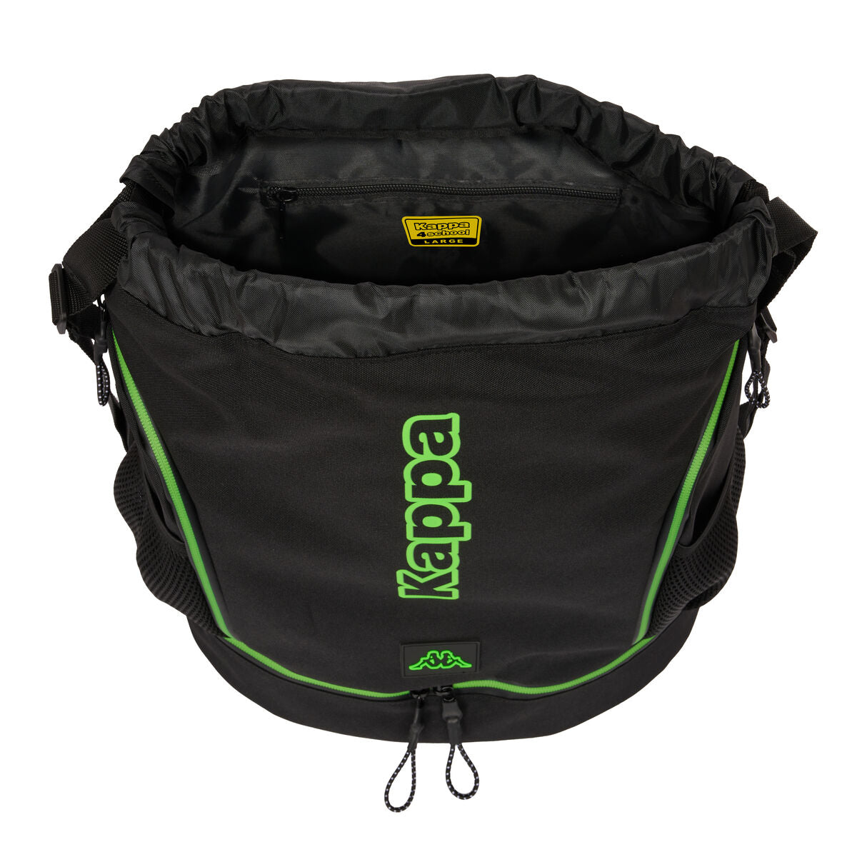 Geantă rucsac pentru copii Kappa Black Negru 35 x 40 x 1 cm - Birou și papetărie, Material școlar și educațional