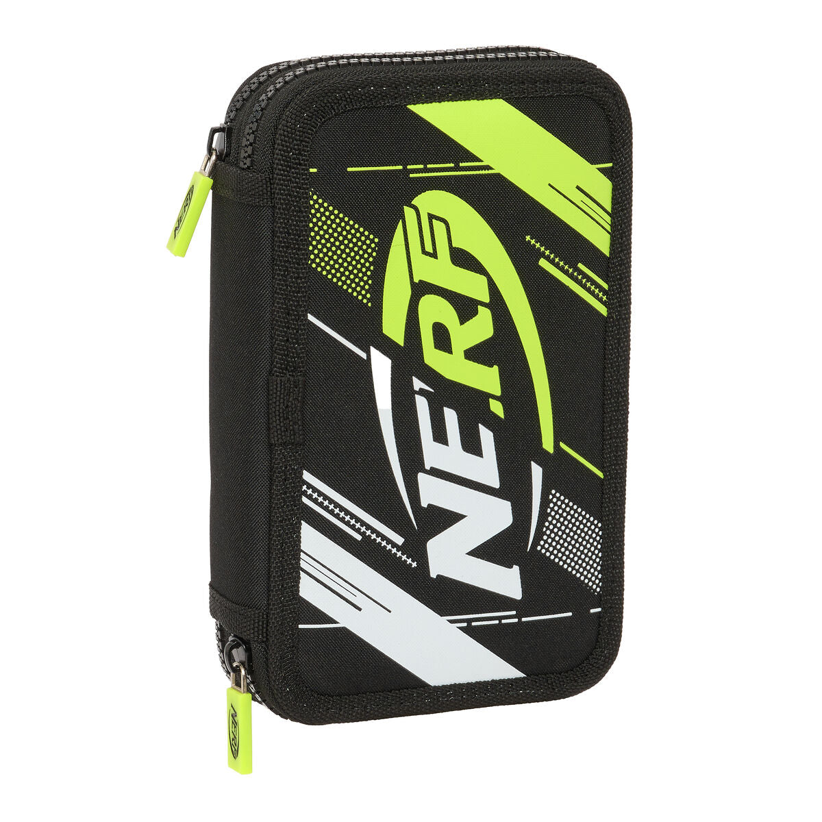 Creion dublu Nerf Get ready Negru 12.5 x 19.5 x 4 cm (28 Piese) - Birou și papetărie, Material școlar și educațional