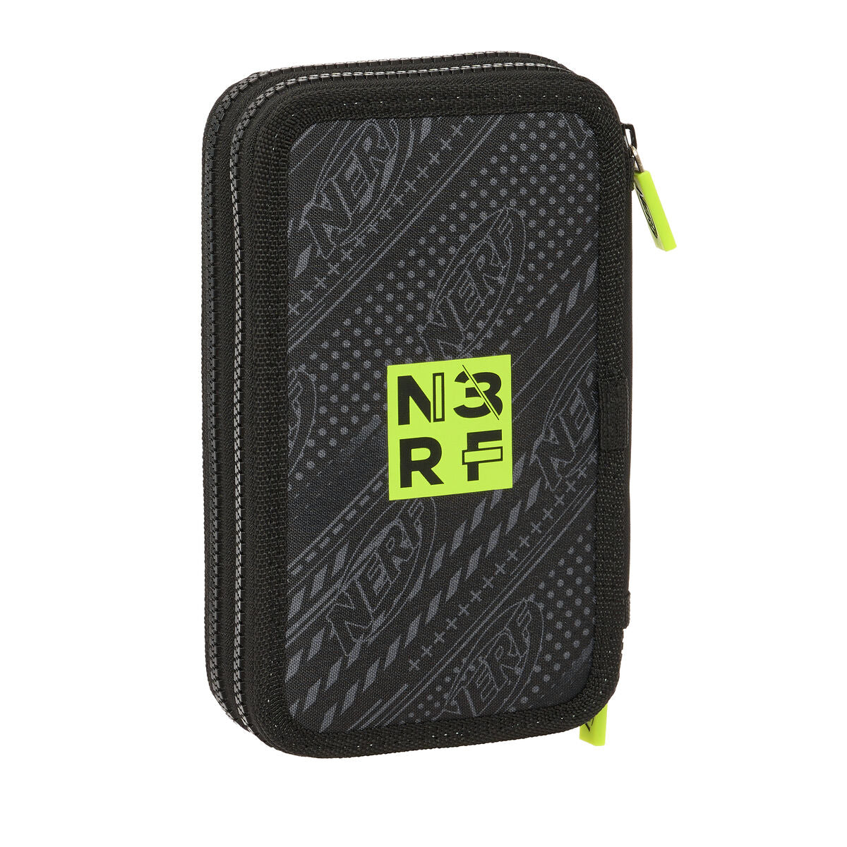 Creion dublu Nerf Get ready Negru 12.5 x 19.5 x 4 cm (28 Piese) - Birou și papetărie, Material școlar și educațional