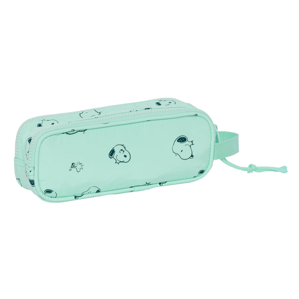 Penar dublu Snoopy Groovy Verde 21 x 8 x 6 cm - Birou și papetărie, Material școlar și educațional