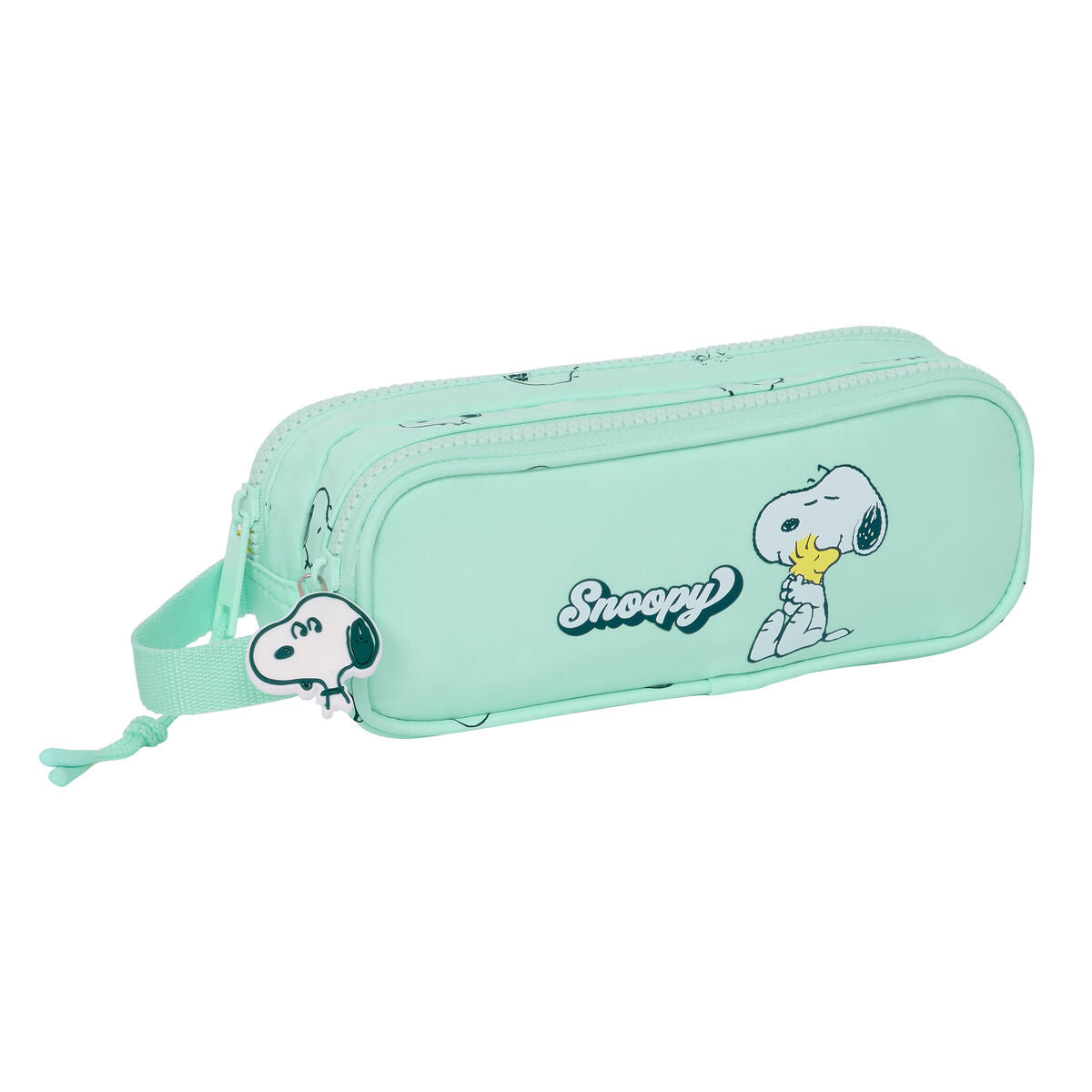 Penar dublu Snoopy Groovy Verde 21 x 8 x 6 cm - Birou și papetărie, Material școlar și educațional