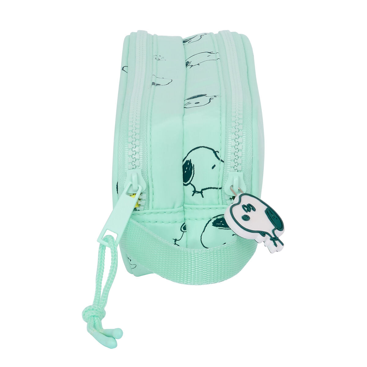 Penar dublu Snoopy Groovy Verde 21 x 8 x 6 cm - Birou și papetărie, Material școlar și educațional