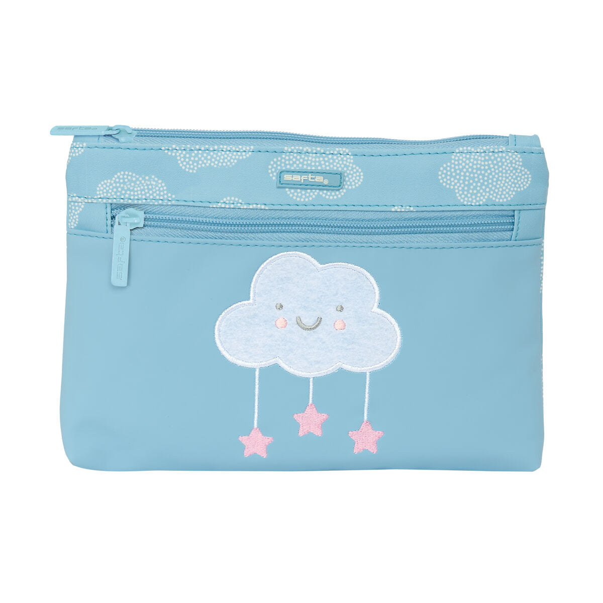 Penar Școlar Safta Nube Nori Albastru 23 x 16 x 3 cm - Birou și papetărie, Material școlar și educațional