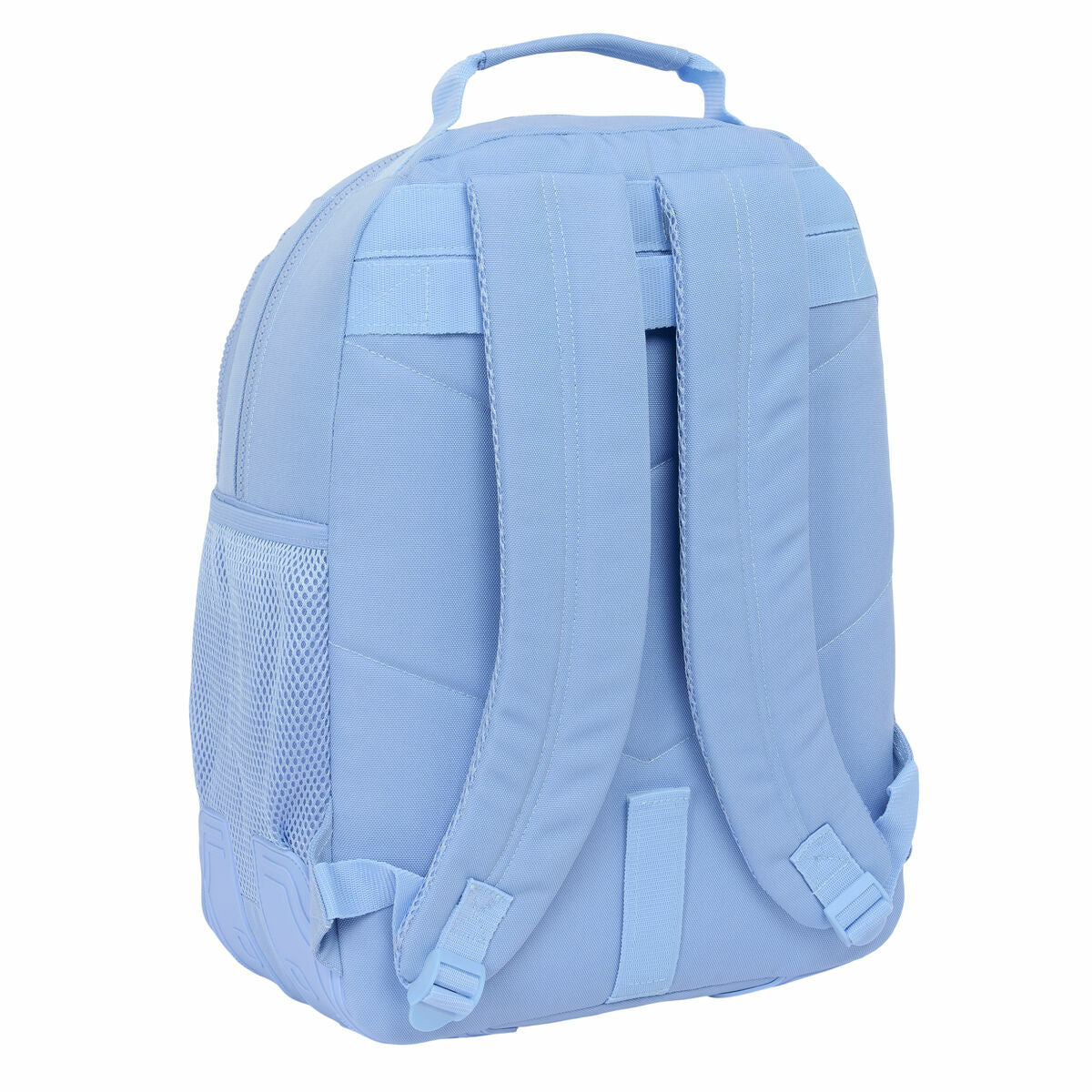 Ghiozdan Smiley Joyful Albastru Multicolor 32 x 42 x 15 cm - Birou și papetărie, Material școlar și educațional