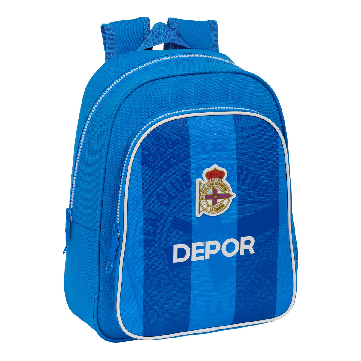 Ghiozdan R. C. Deportivo de La Coruña Albastru 27 x 33 x 10 cm - Birou și papetărie, Material școlar și educațional