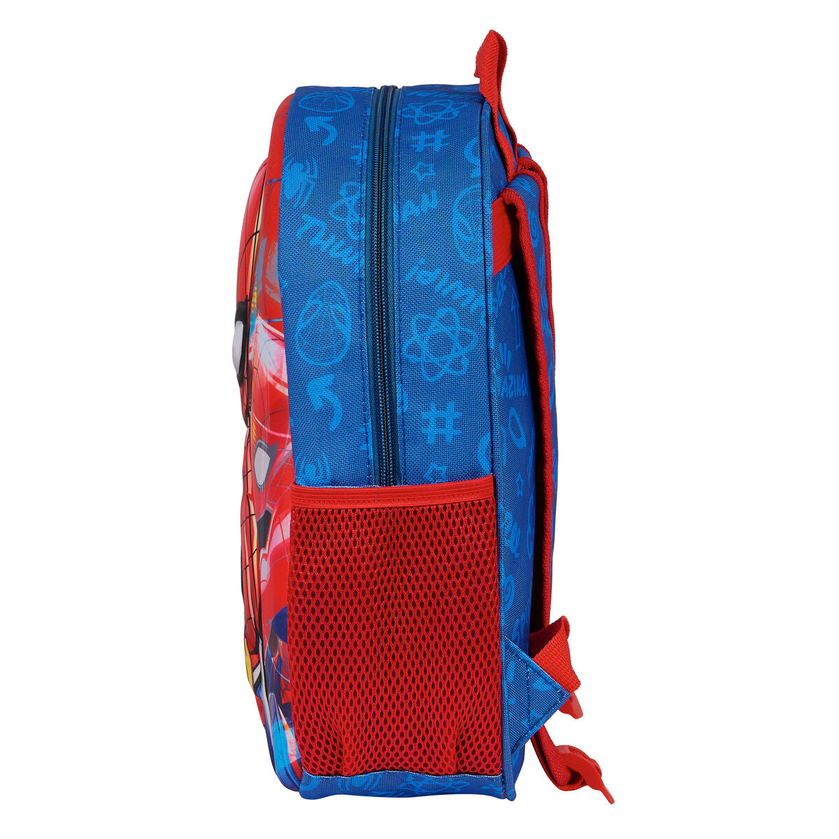 Ghiozdan 3D Spider-Man Roșu Bleumarin 27 x 33 x 10 cm - Birou și papetărie, Material școlar și educațional