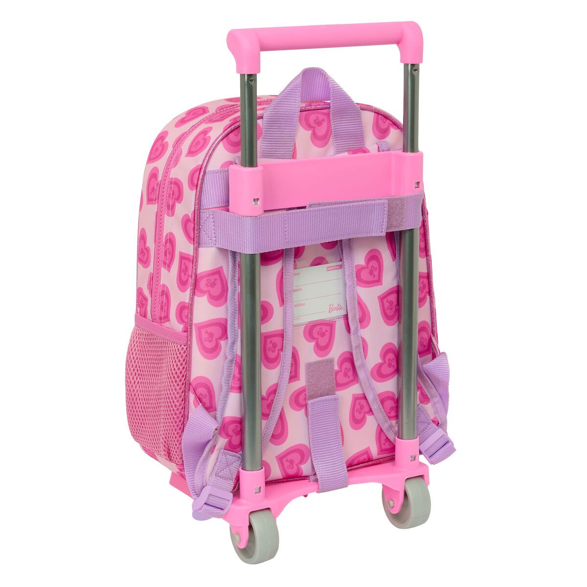 Ghiozdan cu Roți Barbie Love Roz 26 x 34 x 11 cm - Birou și papetărie, Material școlar și educațional