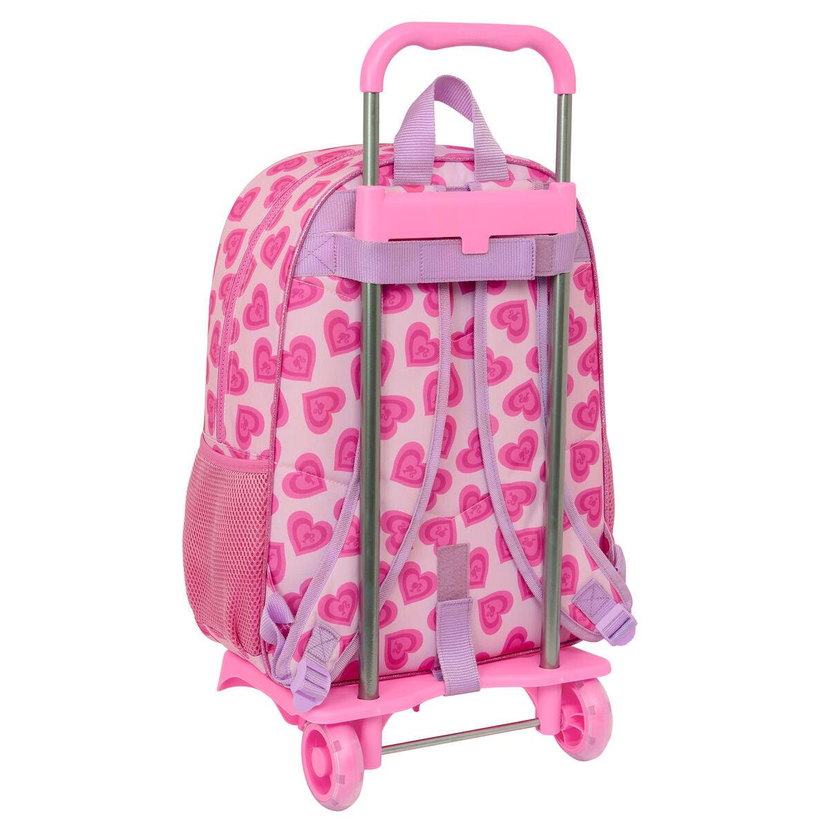 Ghiozdan cu Roți Barbie Love Roz 33 x 42 x 14 cm - Birou și papetărie, Material școlar și educațional