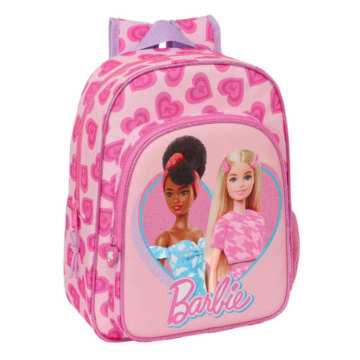 Ghiozdan Barbie Love Roz 26 x 34 x 11 cm - Birou și papetărie, Material școlar și educațional