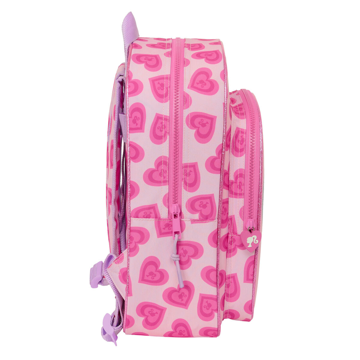Ghiozdan Barbie Love Roz 26 x 34 x 11 cm - Birou și papetărie, Material școlar și educațional