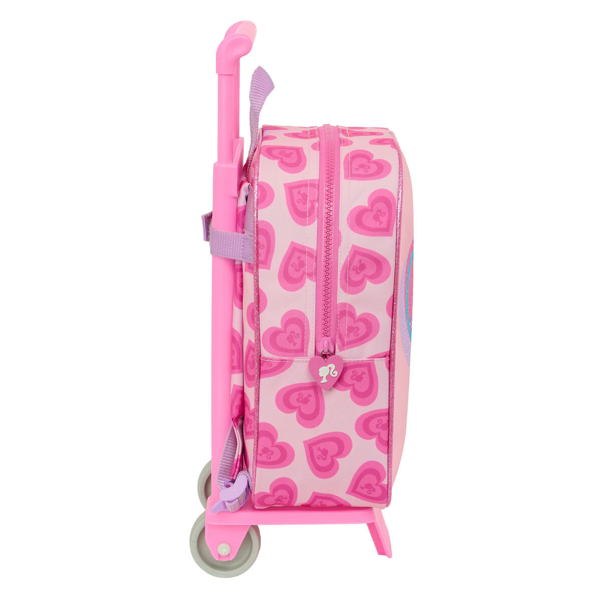 Ghiozdan cu Roți Barbie Love Roz 22 x 27 x 10 cm - Birou și papetărie, Material școlar și educațional