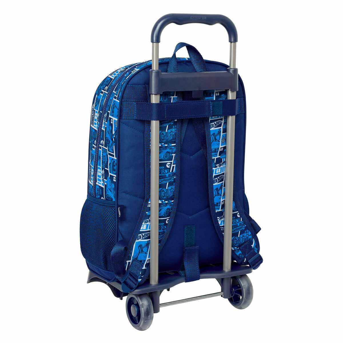 Ghiozdan cu Roți Hot Wheels Sonny Bleumarin 32 x 42 x 14 cm - Birou și papetărie, Material școlar și educațional