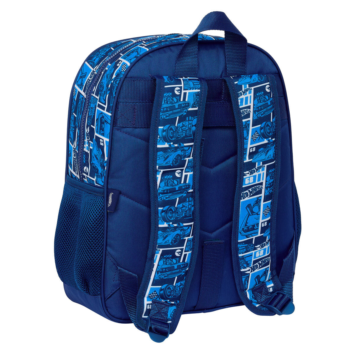 Ghiozdan Hot Wheels Sonny Bleumarin 32 x 38 x 12 cm - Birou și papetărie, Material școlar și educațional