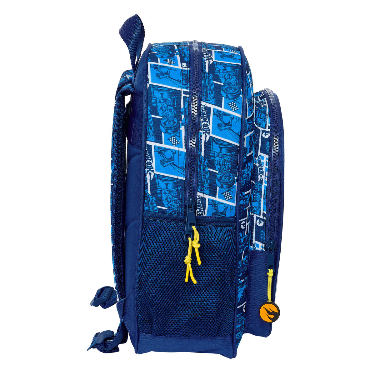 Ghiozdan Hot Wheels Sonny Bleumarin 32 x 38 x 12 cm - Birou și papetărie, Material școlar și educațional