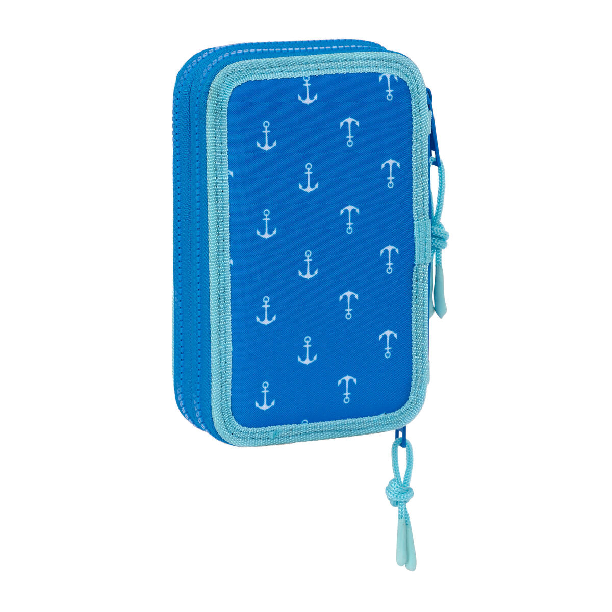 Creion dublu Donald Albastru 12.5 x 19.5 x 4 cm (28 Piese) - Birou și papetărie, Material școlar și educațional