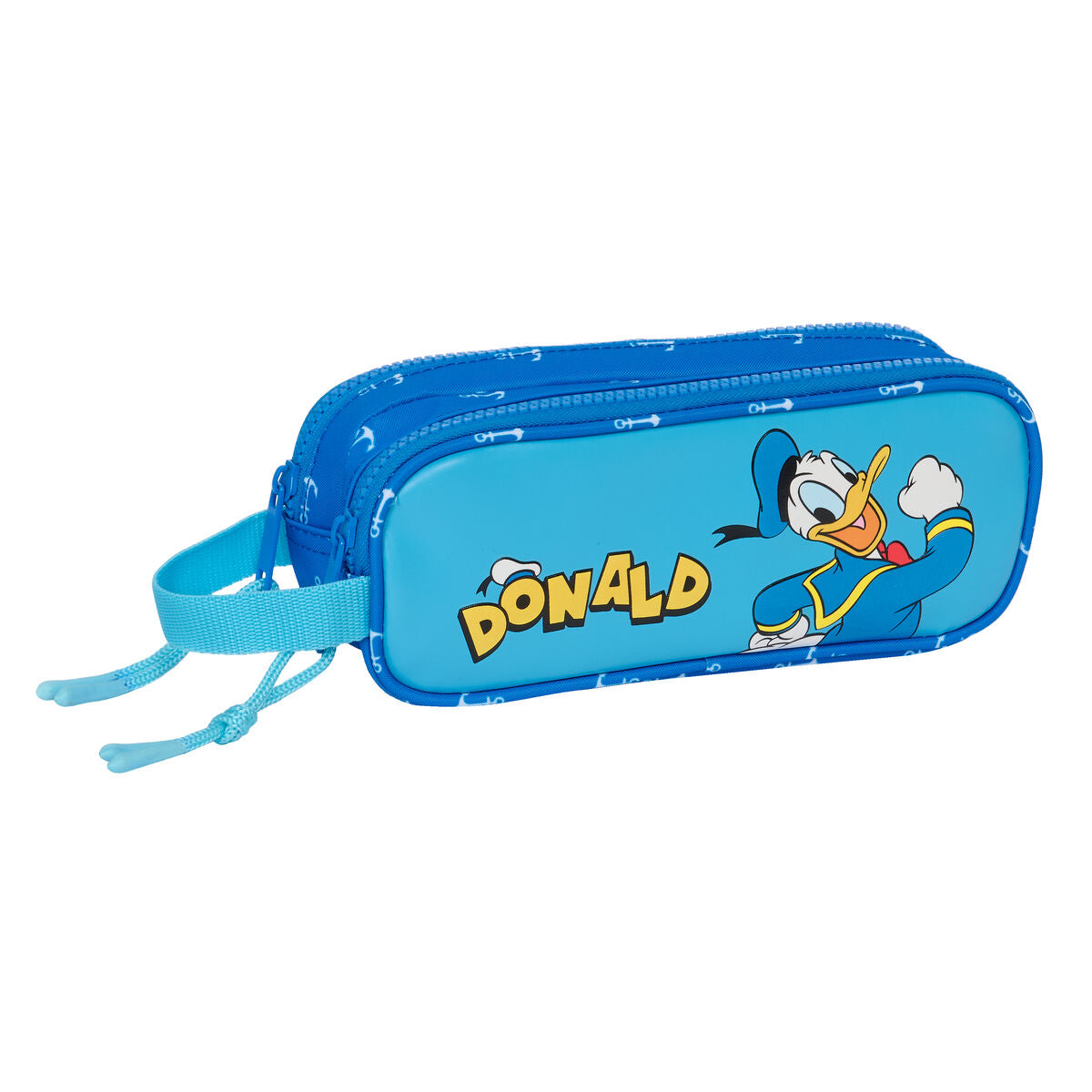 Penar dublu Donald Albastru 21 x 8 x 6 cm - Birou și papetărie, Material școlar și educațional