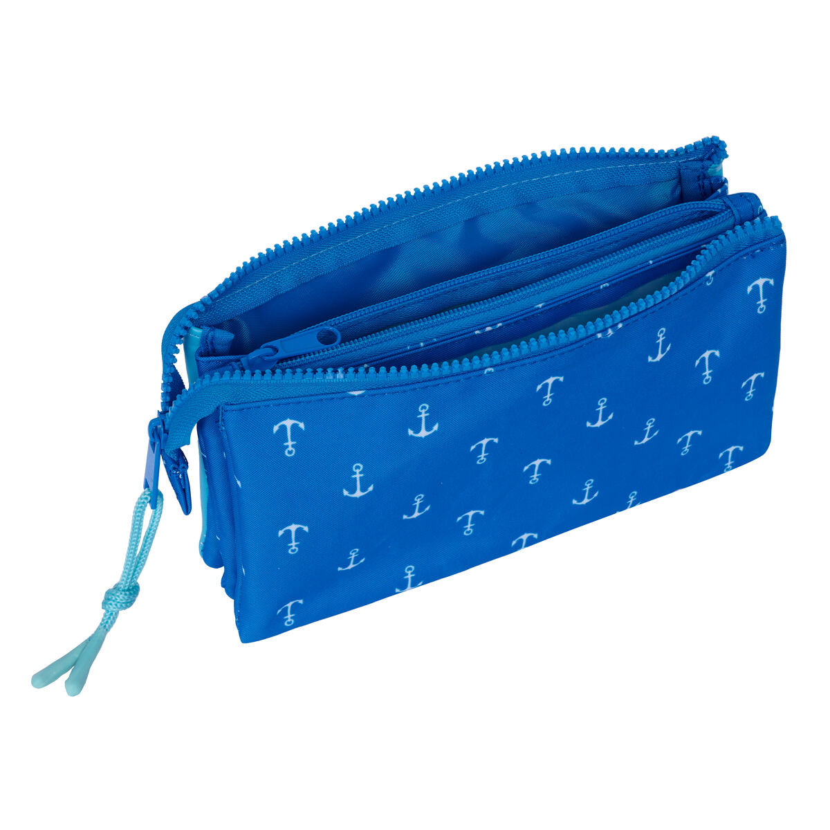 Penar dublu Donald Albastru 22 x 12 x 3 cm - Birou și papetărie, Material școlar și educațional