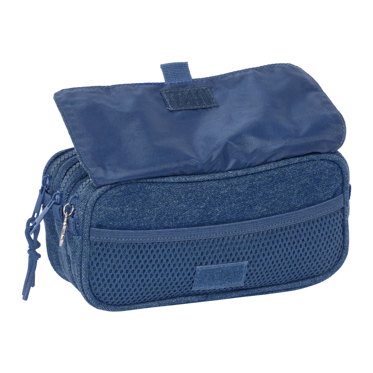 Penar triplu Donald Albastru 21,5 x 10 x 8 cm - Birou și papetărie, Material școlar și educațional