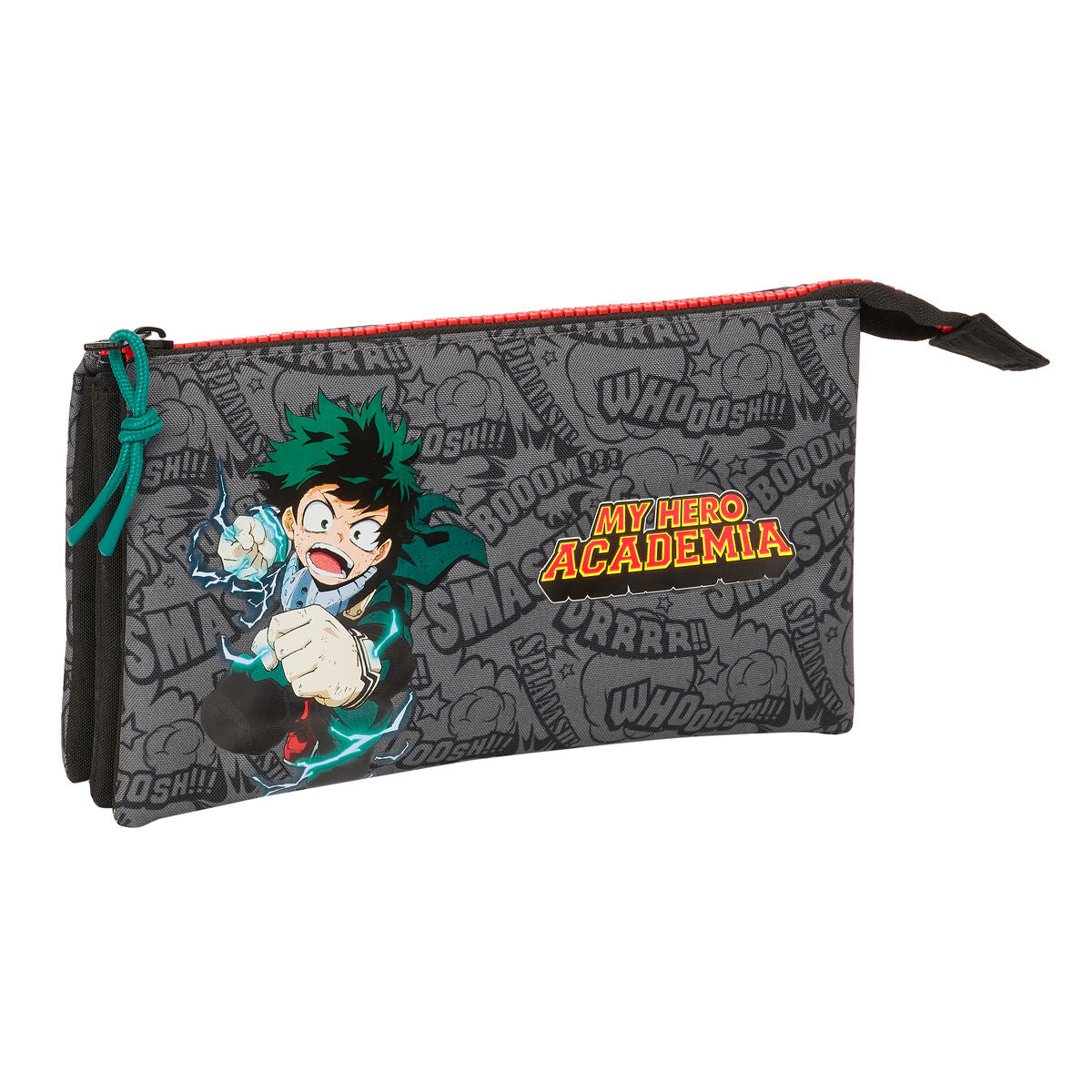 Penar Școlar My Hero Academia Negru 22 x 12 x 3 cm - Birou și papetărie, Material școlar și educațional