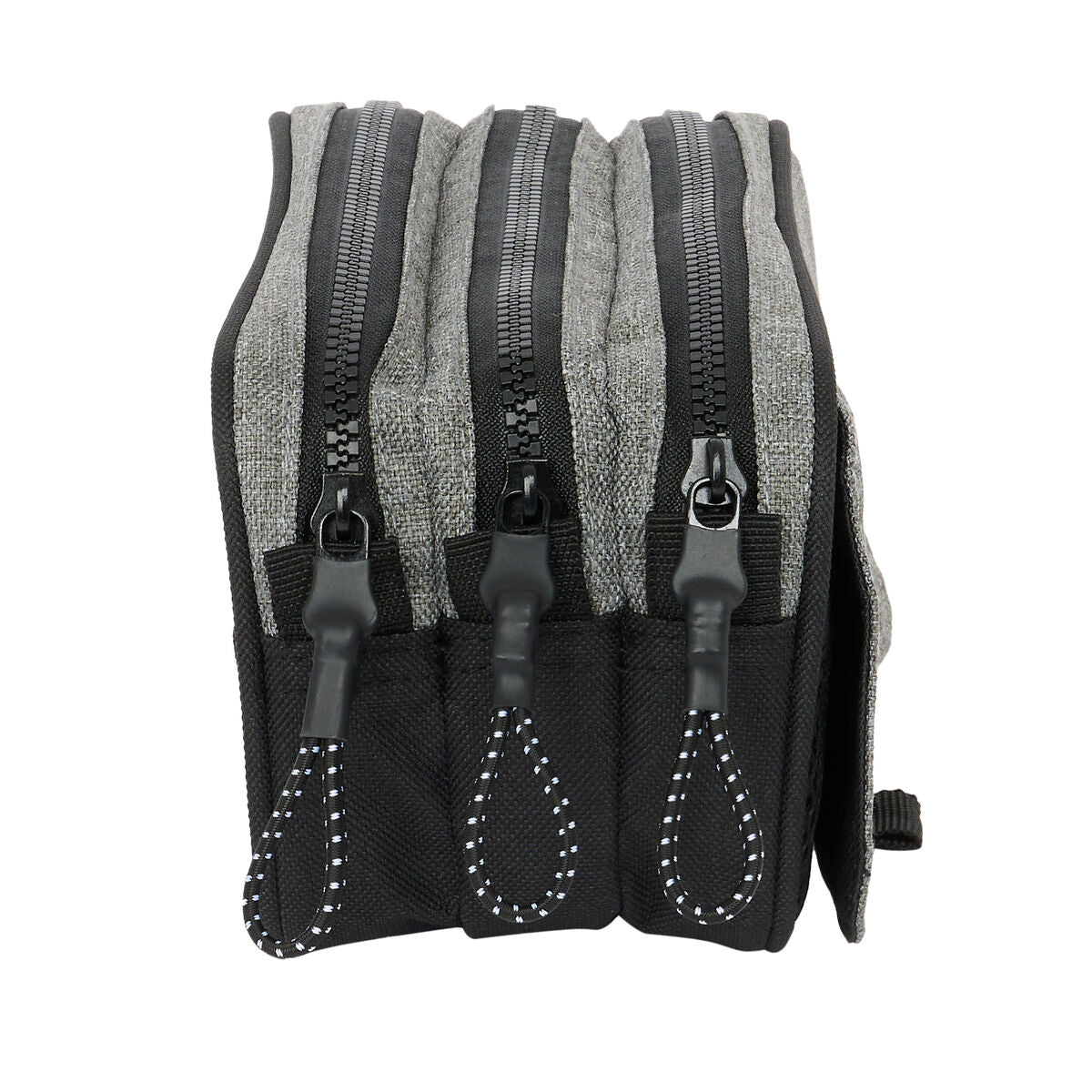 Penar triplu Eckō Unltd. Rhino Negru Gri 21,5 x 10 x 8 cm - Birou și papetărie, Material școlar și educațional