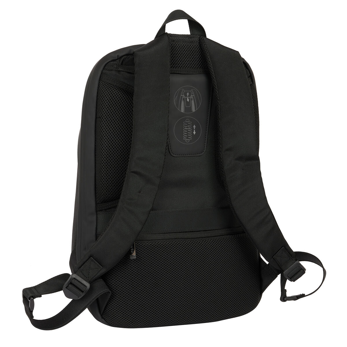 Ghiozdan Safta Black Negru 30 x 44 x 16 cm - Birou și papetărie, Material școlar și educațional