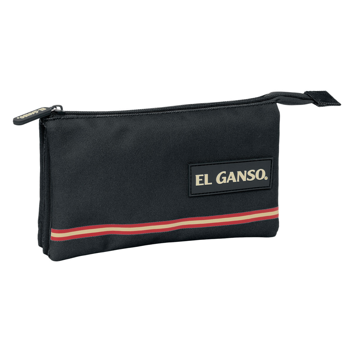 Penar triplu El Ganso Negru 22 x 12 x 3 cm - Birou și papetărie, Material școlar și educațional