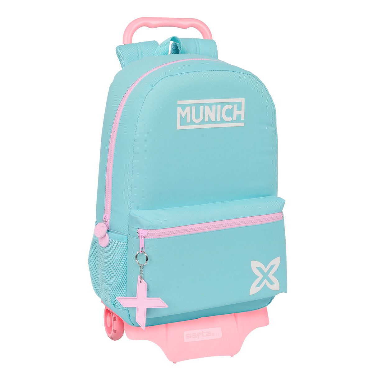 Ghiozdan cu Roți Munich Heaven Celeste 30 x 46 x 14 cm - Birou și papetărie, Material școlar și educațional