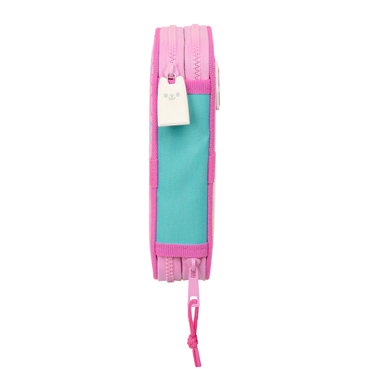 Creion dublu Gabby's Dollhouse Party Roz 12.5 x 19.5 x 4 cm 28 Piese - Birou și papetărie, Material școlar și educațional