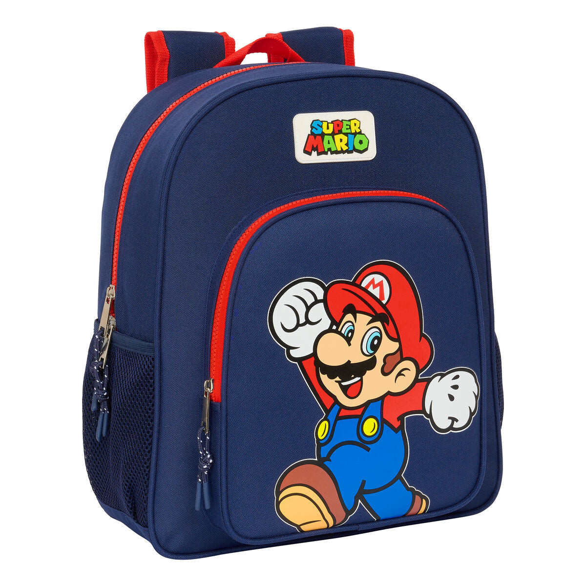 Ghiozdan Super Mario World Bleumarin 32 x 38 x 12 cm - Birou și papetărie, Material școlar și educațional