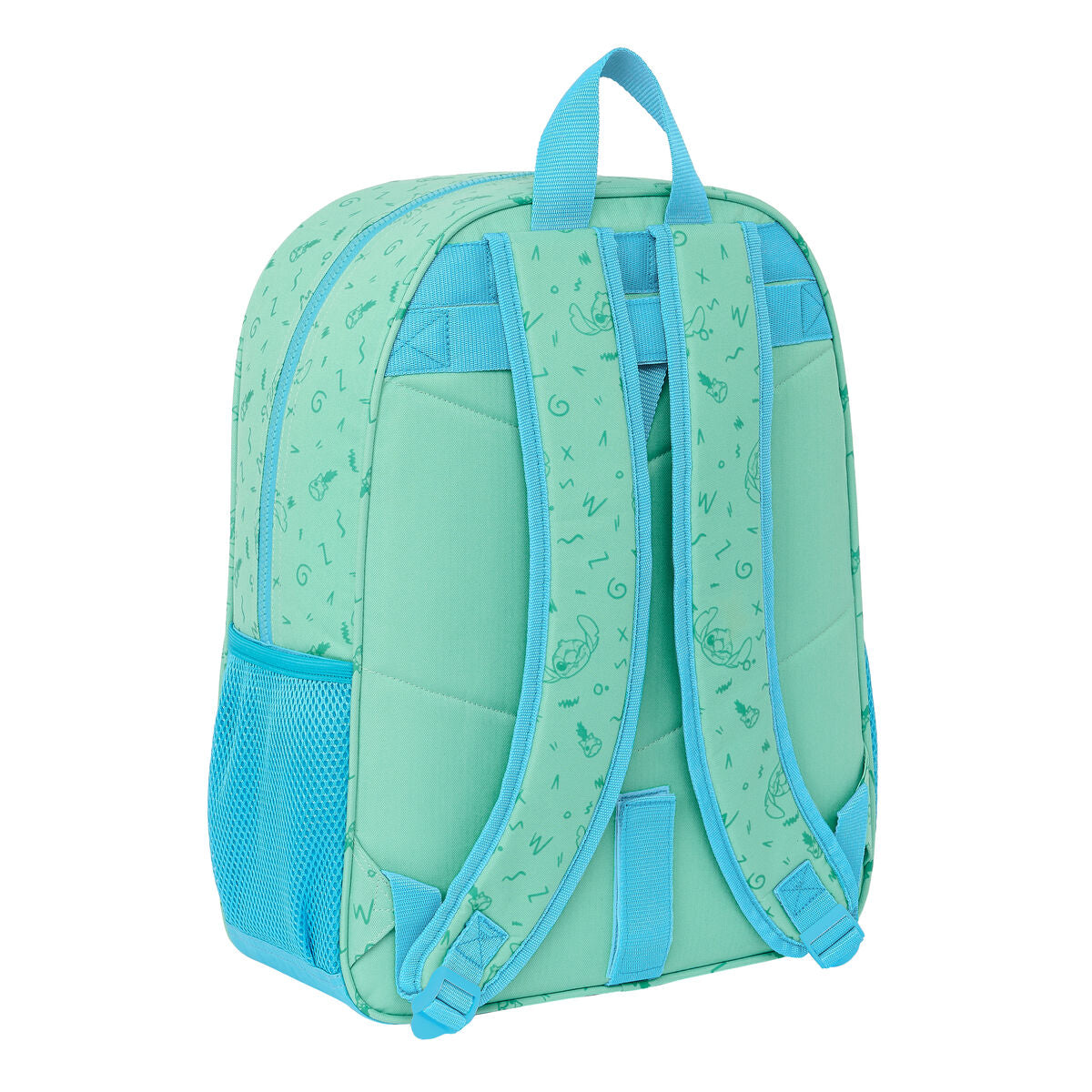 Ghiozdan Lilo & Stitch Aloha Turquoise 33 x 42 x 14 cm - Birou și papetărie, Material școlar și educațional