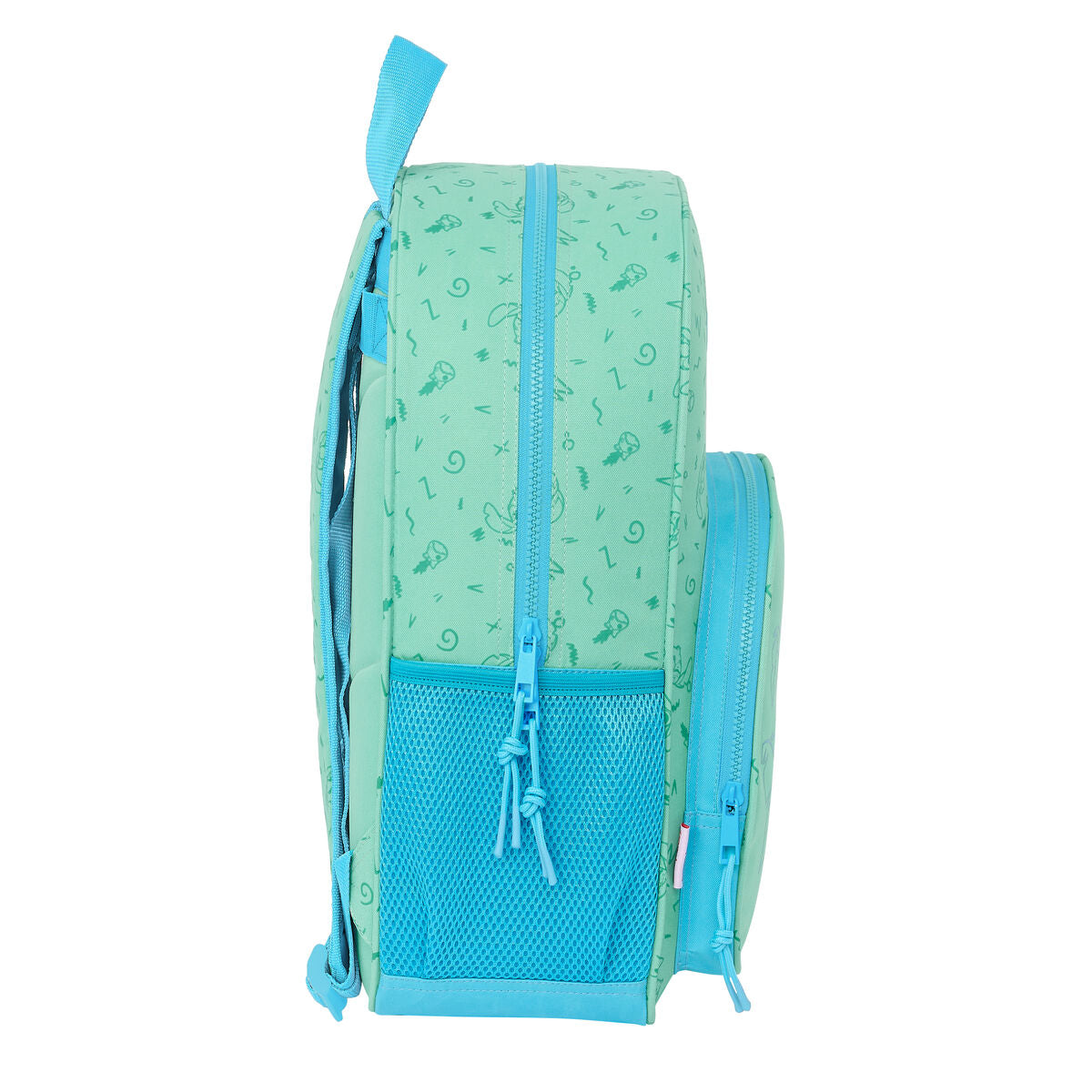 Ghiozdan Lilo & Stitch Aloha Turquoise 33 x 42 x 14 cm - Birou și papetărie, Material școlar și educațional