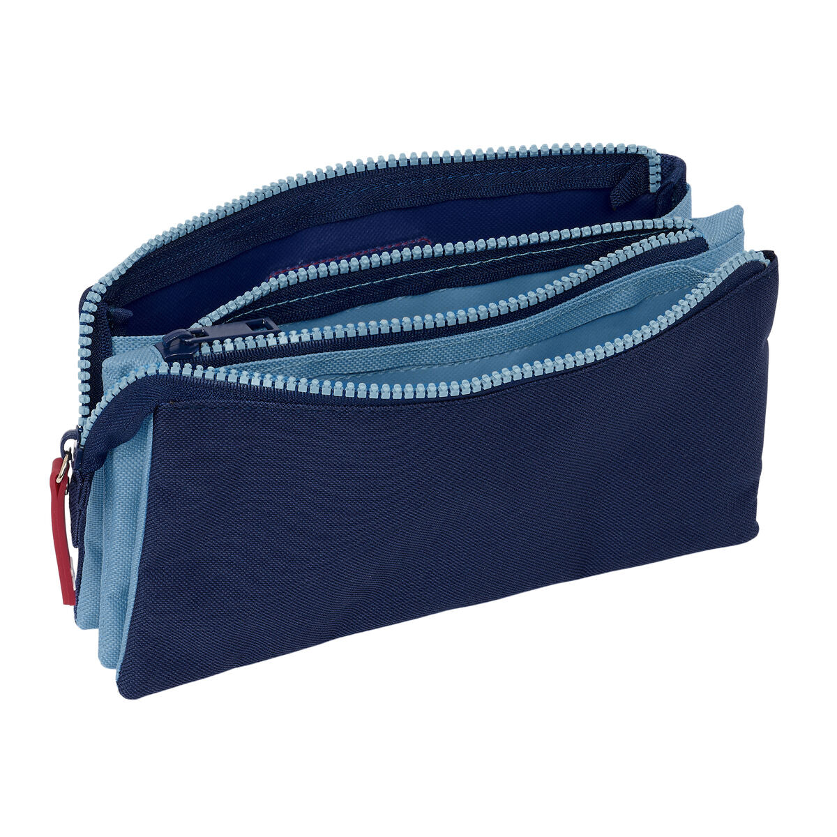 Penar triplu Munich Royal Albastru 22 x 12 x 3 cm - Birou și papetărie, Material școlar și educațional