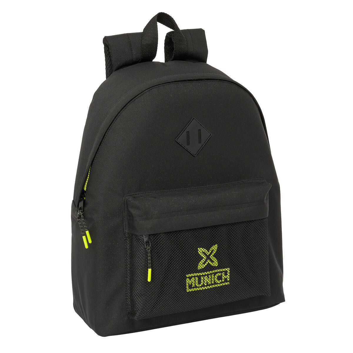 Ghiozdan Munich Beat Negru 33 x 42 x 15 cm - Birou și papetărie, Material școlar și educațional