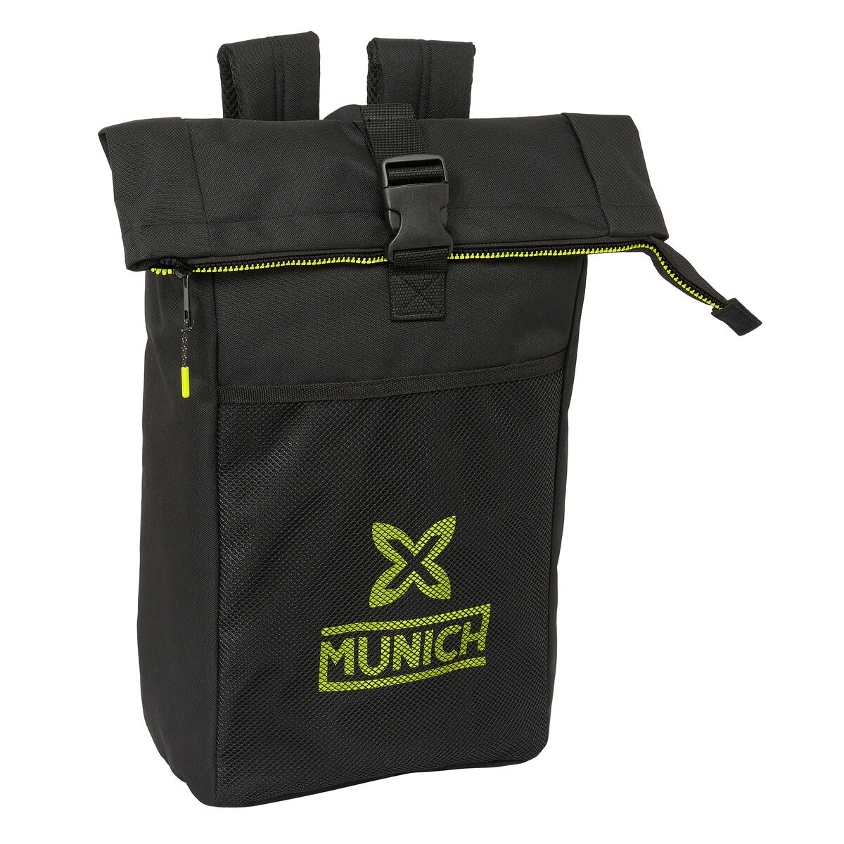 Ghiozdan Munich Beat Negru 28 x 42 x 13 cm - Birou și papetărie, Material școlar și educațional