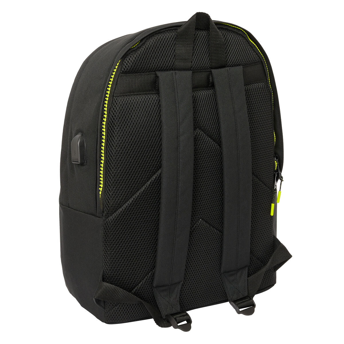 Ghiozdan Munich +usb munich Negru 31 x 44 x 18 cm - Birou și papetărie, Material școlar și educațional