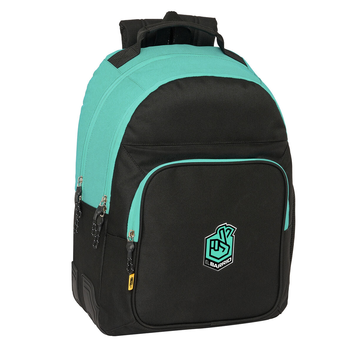 Ghiozdan Kings League El barrio Negru 32 x 42 x 15 cm - Birou și papetărie, Material școlar și educațional