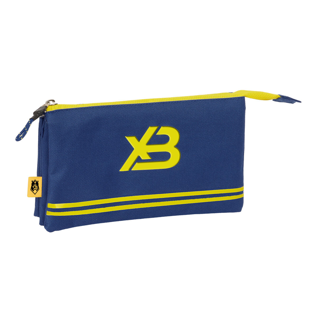 Penar triplu Kings League X buyer Albastru 22 x 12 x 3 cm - Birou și papetărie, Material școlar și educațional
