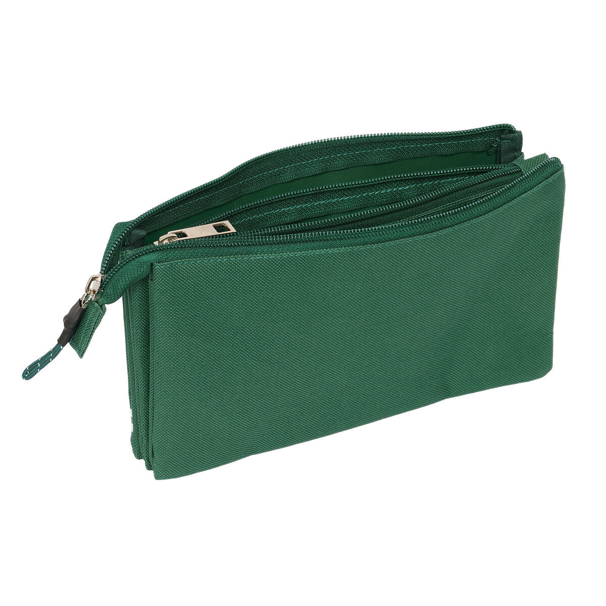 Penar triplu Kings League Troncos Verde inchis 22 x 12 x 3 cm - Birou și papetărie, Material școlar și educațional