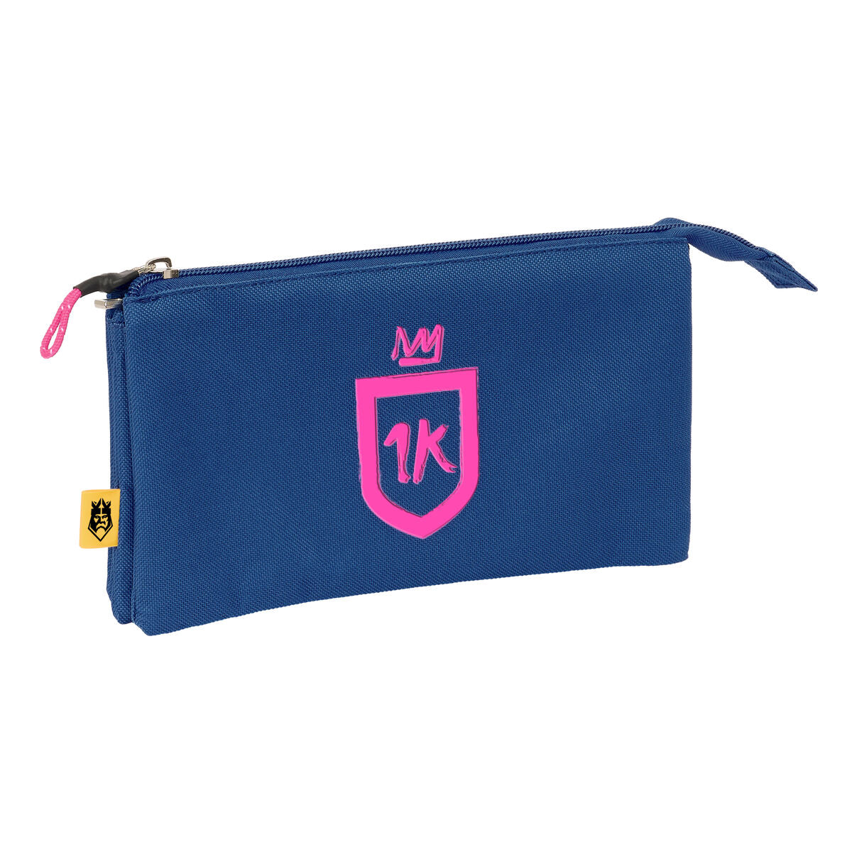 Penar triplu Kings League 1k Albastru 22 x 12 x 3 cm - Birou și papetărie, Material școlar și educațional
