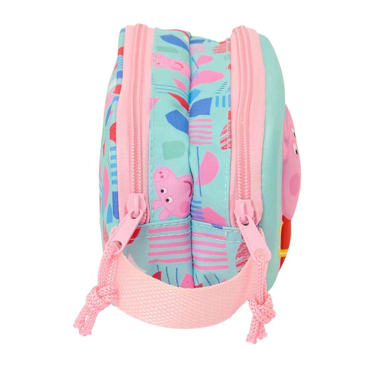 Penar dublu Peppa Pig Verde Roz 21 x 8 x 6 cm 3D - Birou și papetărie, Material școlar și educațional