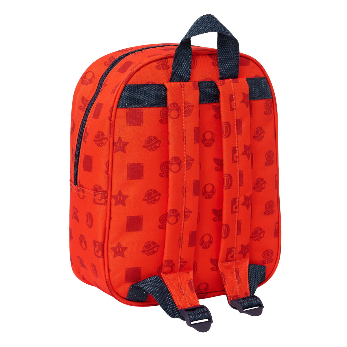 Ghiozdan Super Mario Roșu Bleumarin 22 x 27 x 10 cm - Birou și papetărie, Material școlar și educațional