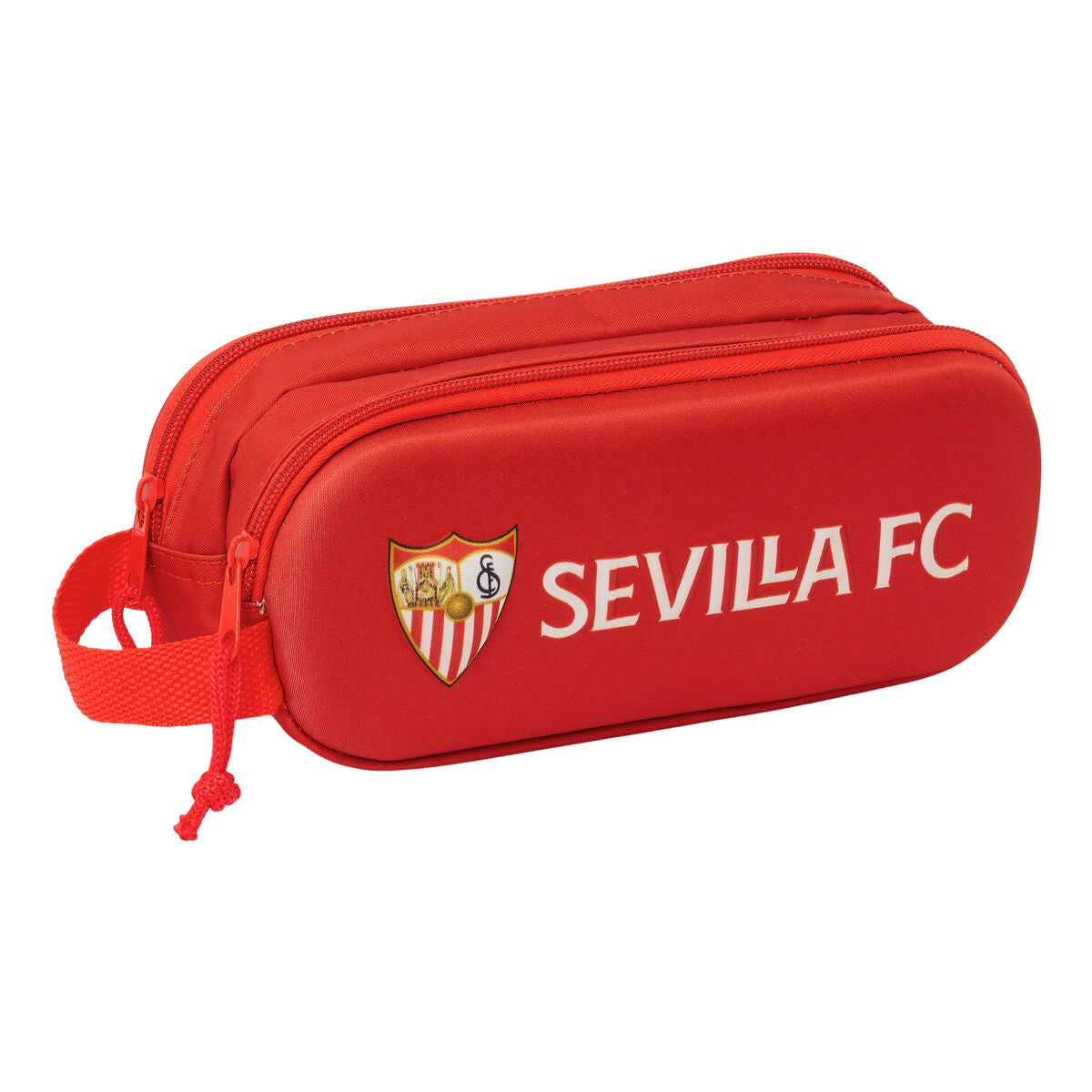 Penar dublu Sevilla Fútbol Club Roșu 21 x 8 x 6 cm 3D - Birou și papetărie, Material școlar și educațional