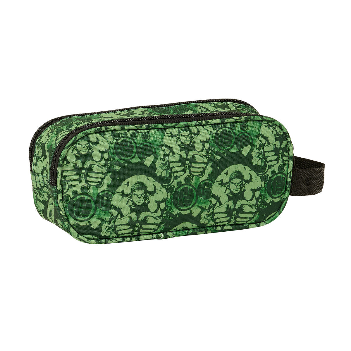 Penar dublu Hulk Negru Verde 21 x 8 x 6 cm 3D - Birou și papetărie, Material școlar și educațional