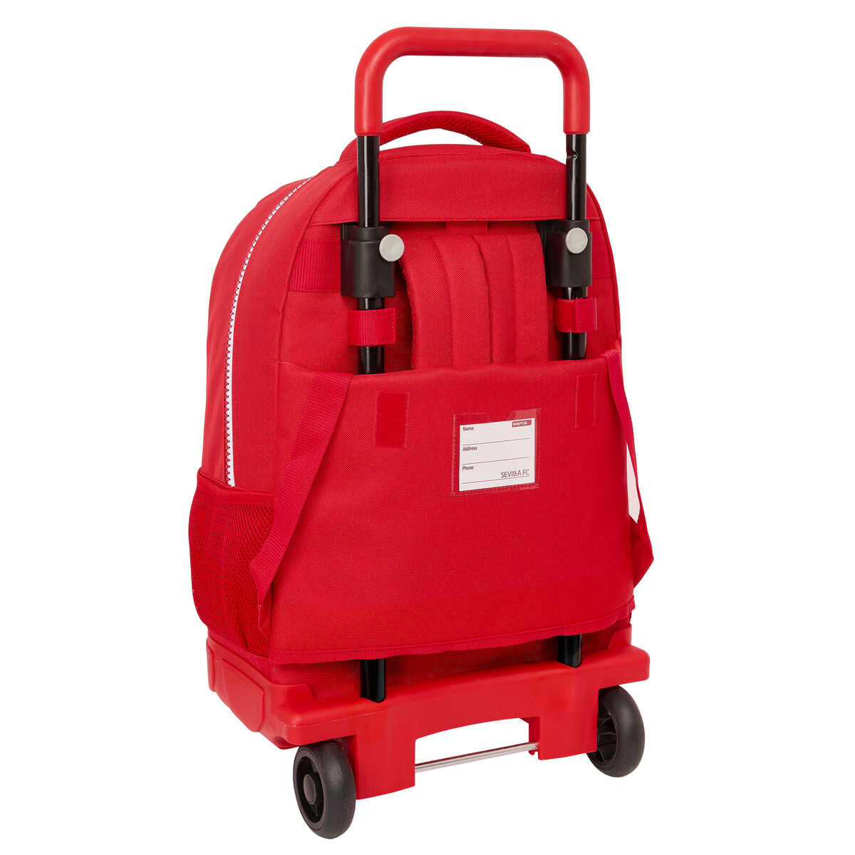 Ghiozdan cu Roți Sevilla Fútbol Club Roșu 33 x 45 x 22 cm - Birou și papetărie, Material școlar și educațional